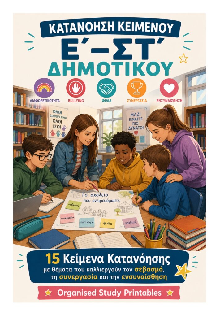 Κατανόηση κειμένου Ε' - ΣΤ' δημοτικού