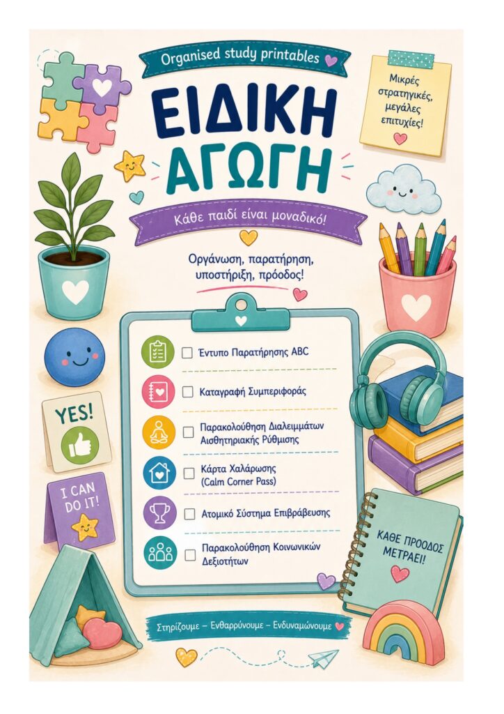 BACK TO SCHOOL ΕΙΔΙΚΗ ΑΓΩΓΗ
