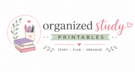 Organized Study Printables