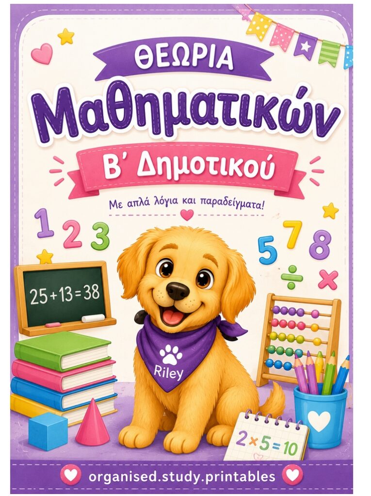 ΜΑΘΗΜΑΤΙΚΑ Β ' ΔΗΜΟΤΙΚΟΥ