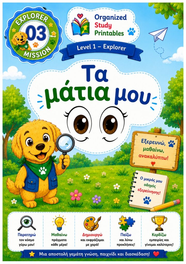 Ανακαλύπτω τα Μάτια μου 3